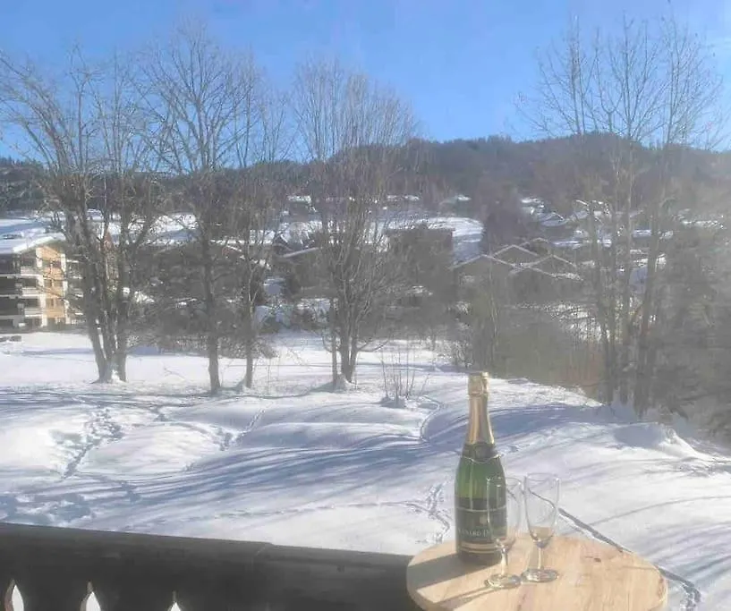 Balcon Des Gets, Superb Located Charming Apartment Les Gets